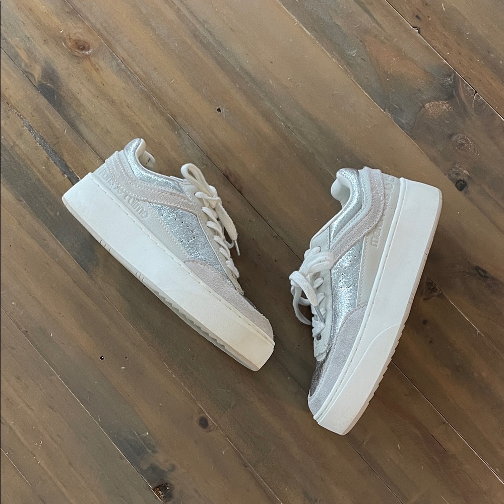 Zara Girls Glitter Sneakers